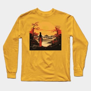 JAPANESE WOMAN Long Sleeve T-Shirt